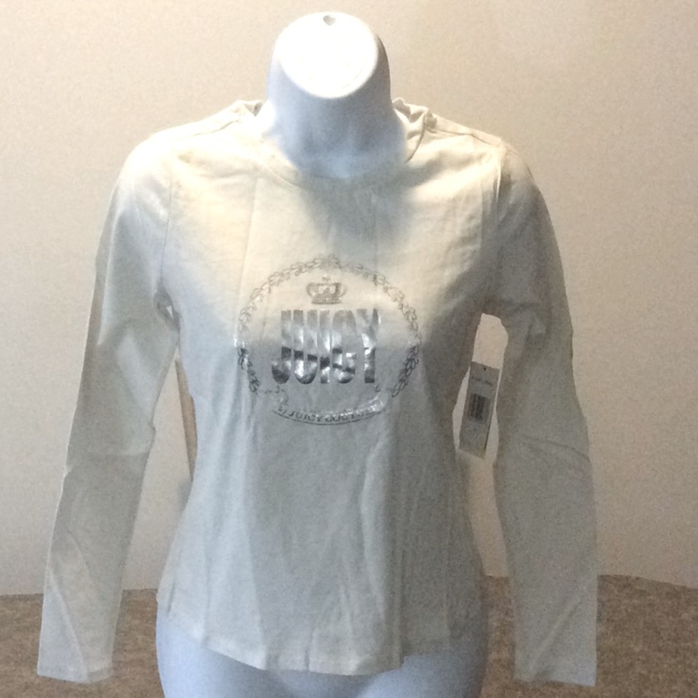 women juicy couture crew neck long sleeve shirt 💕